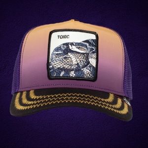 Goorin Bros The Farm Animal Trucker Desert Skies Toxic “Toxic” Snake Limited New